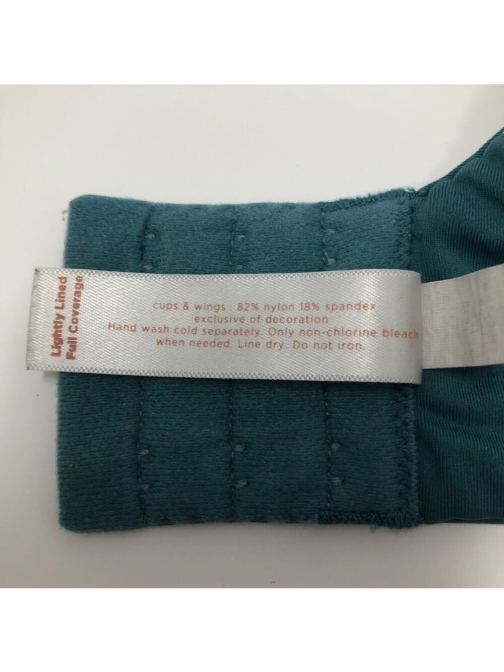 Cacique Lightly Lined Full Coverage Bra Size 42C Teal Blue - Picture 7 of 10